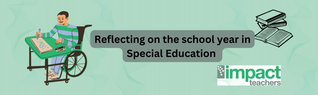School Year in reflection: Special Education