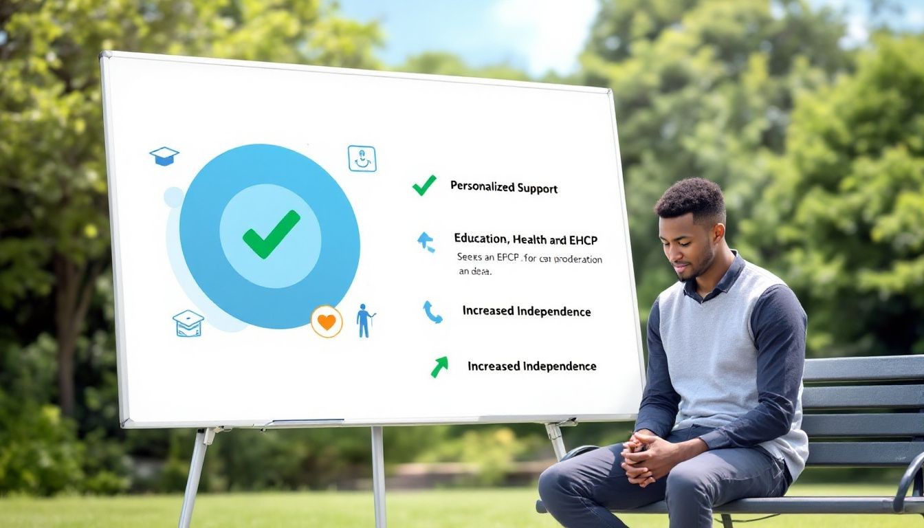 A young person contemplating the benefits of seeking an EHCP.