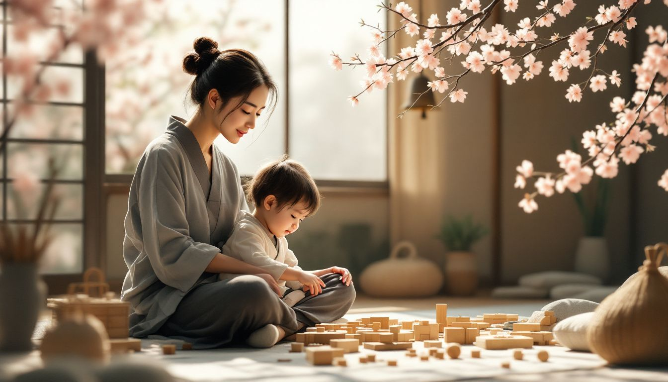 A classroom setting where a teacher is providing SEN support to a child.