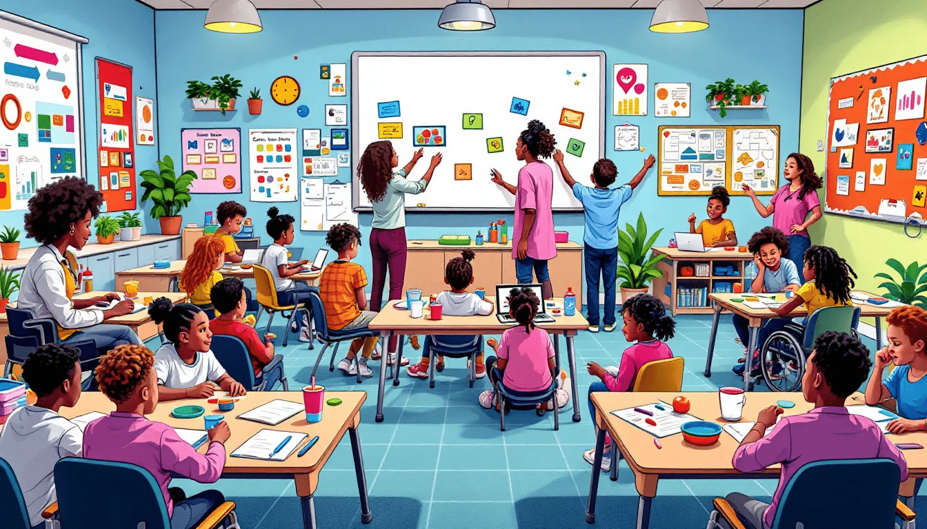 A supportive learning environment for SEN students.