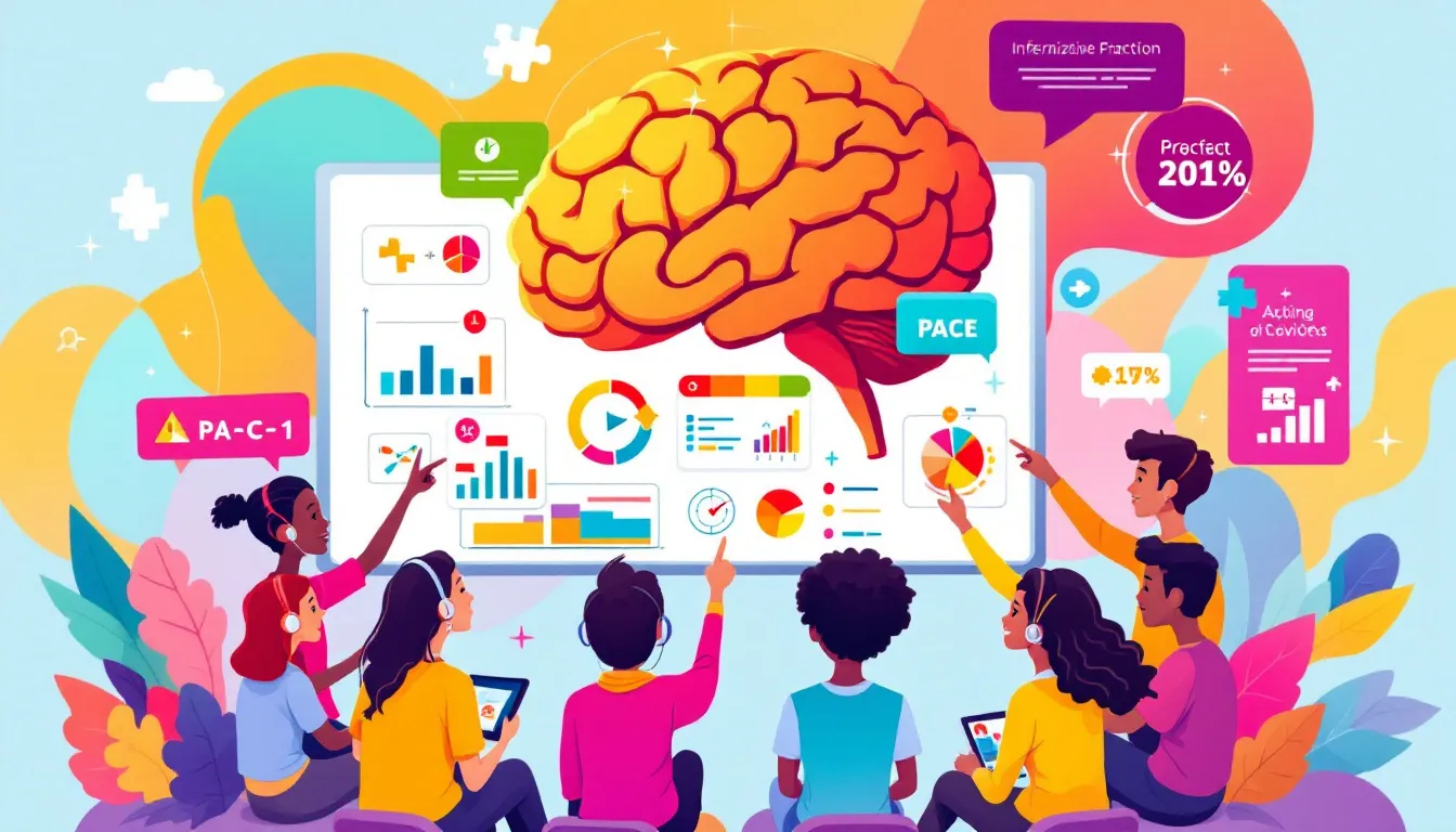 A group of students benefiting from PACE teaching strategies.