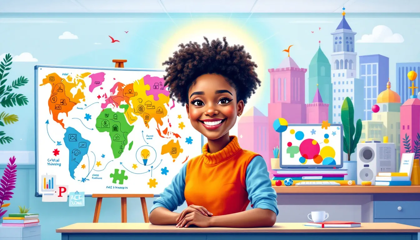 A teacher implementing PACE strategies in a school setting.