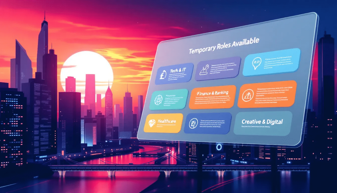 High-demand temporary roles available in various industries.