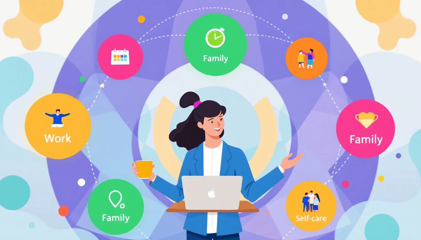 A teacher balancing work and personal life through flexible scheduling.