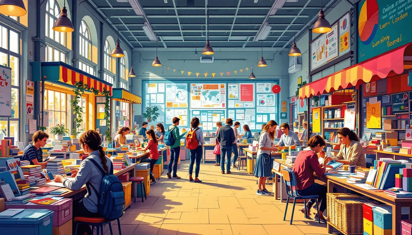 A supportive environment for supply teachers with children in a classroom.