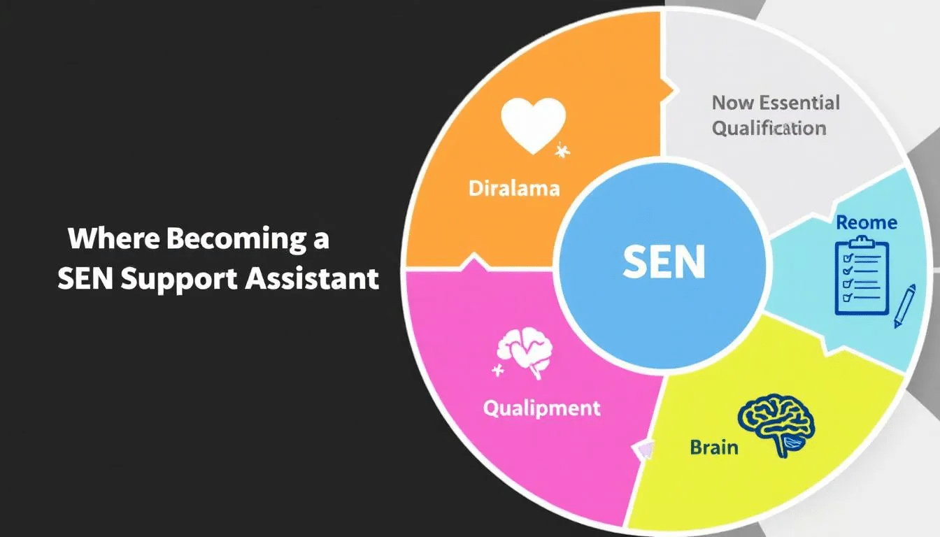 An overview of essential qualifications for becoming a SEN support assistant.