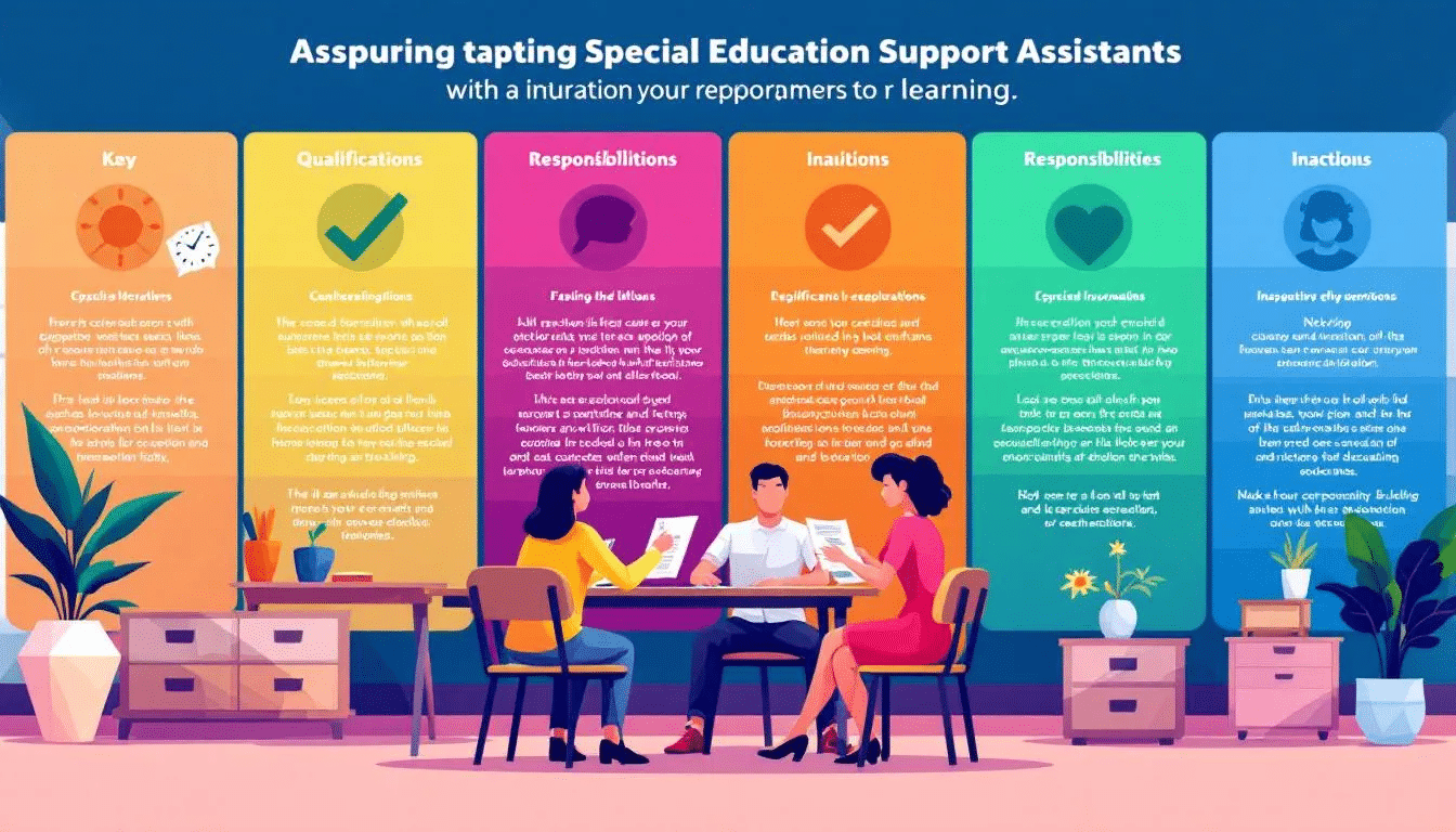A classroom environment where aspiring SEN support assistants are learning.