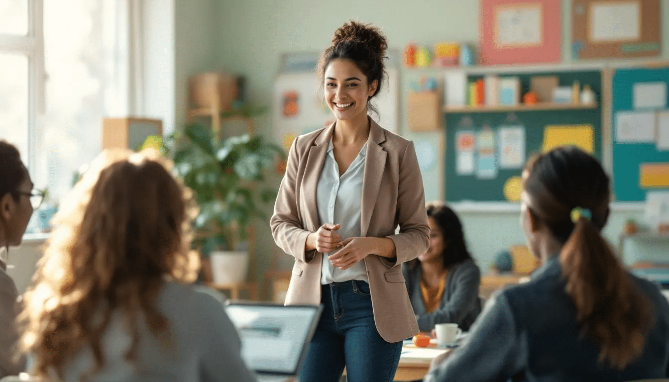 A training session for SEN learning support assistants.